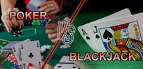 Diferencias entre blackjack y póqueres