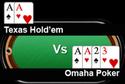 Diferencia entre póquer Texas hold'em y Omaha